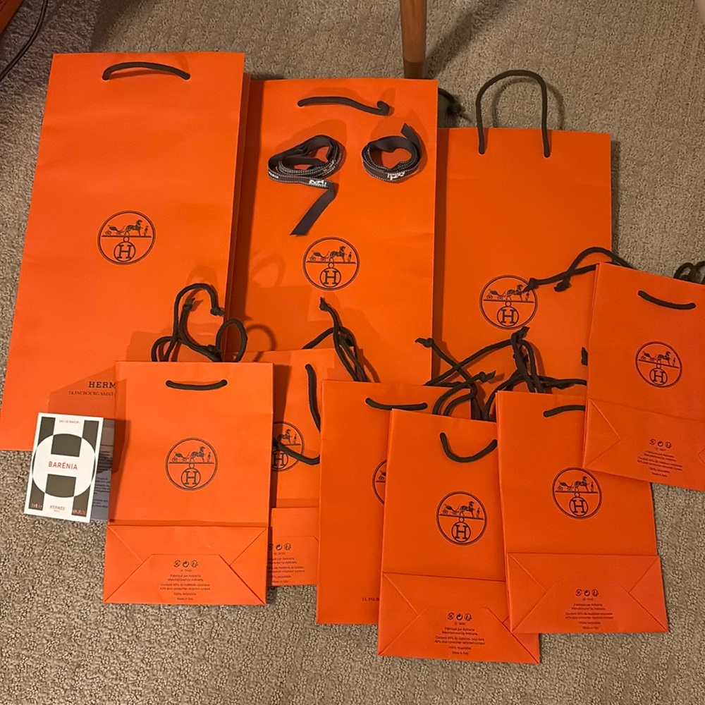 Hermes paper bags